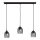 Luster na sajli BRILLANT 3xE27/15W/230V sivo