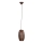Luster na sajli BURI 1xE27/15W/230V braon