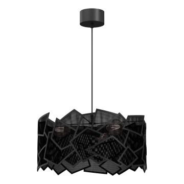 Luster na sajli CAMO 3xE27/15W/230V crno