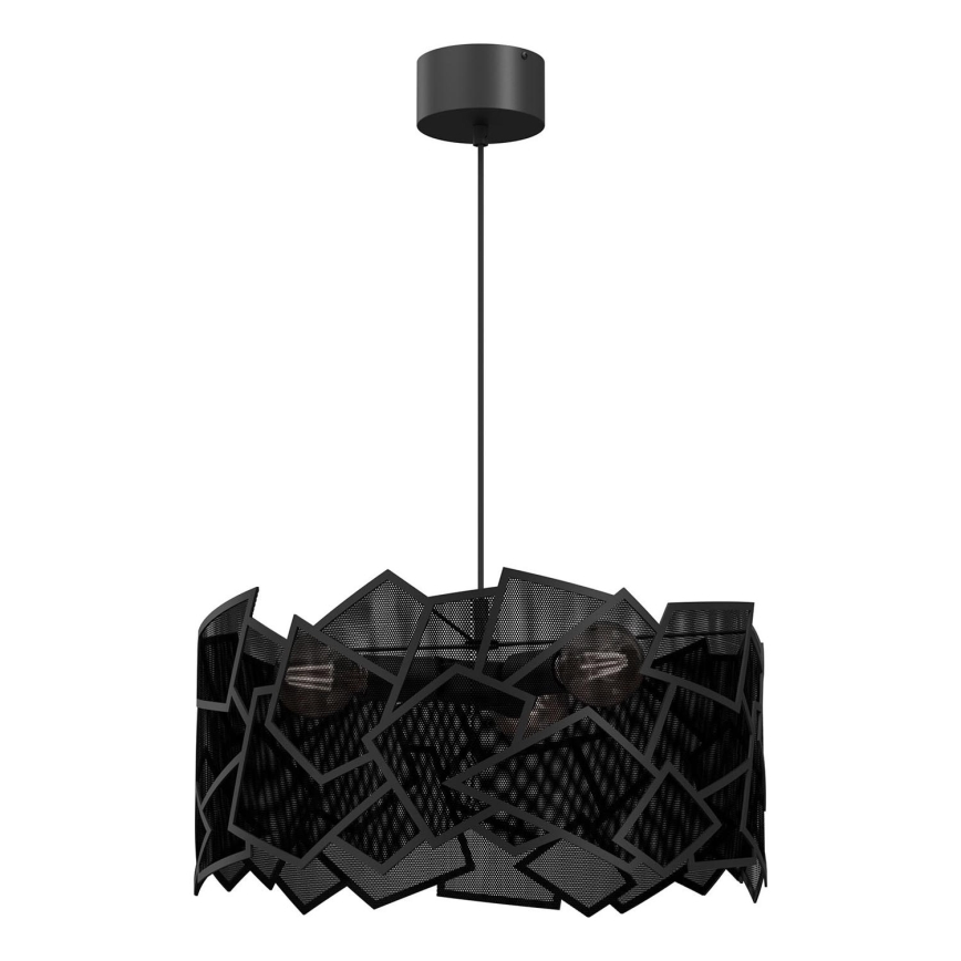 Luster na sajli CAMO 3xE27/15W/230V crno