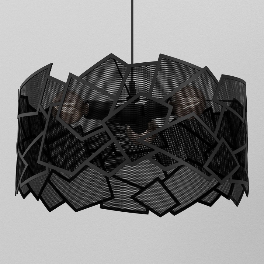 Luster na sajli CAMO 3xE27/15W/230V crno