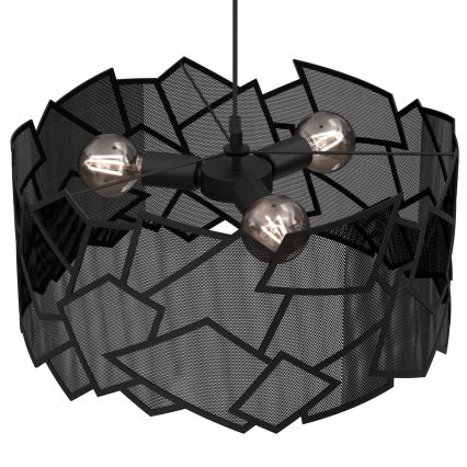 Luster na sajli CAMO 3xE27/15W/230V crno