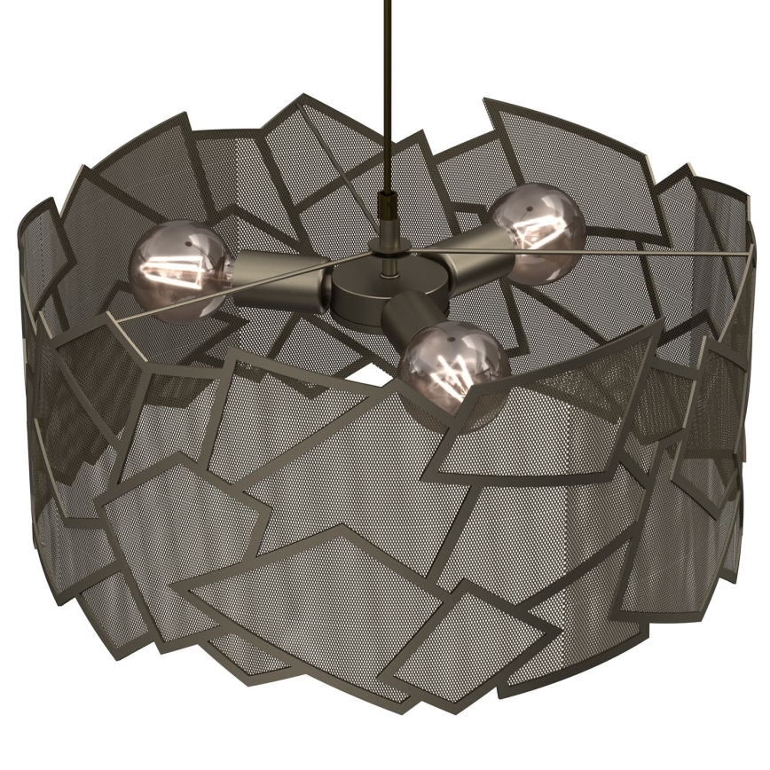 Luster na sajli CAMO 3xE27/15W/230V zlatna