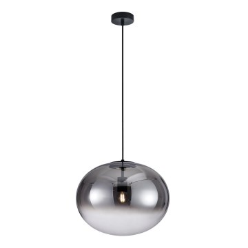 Luster na sajli CAMPANIA 1xE27/60W/230V crno