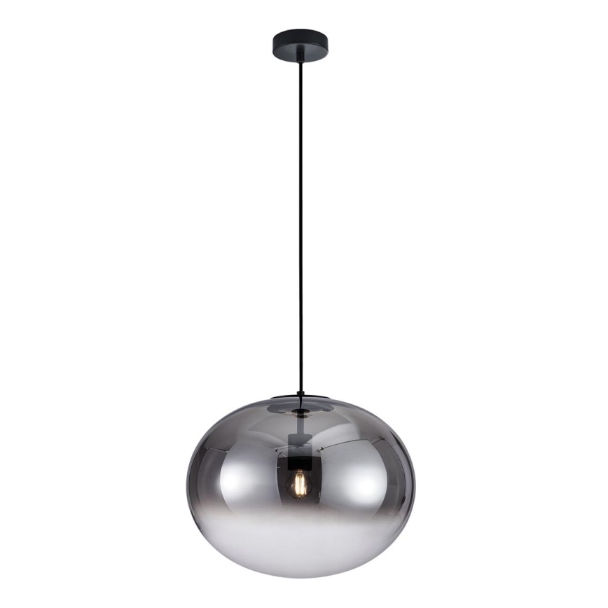 Luster na sajli CAMPANIA 1xE27/60W/230V crno