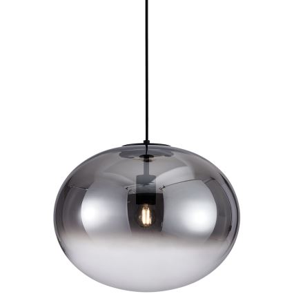 Luster na sajli CAMPANIA 1xE27/60W/230V crno