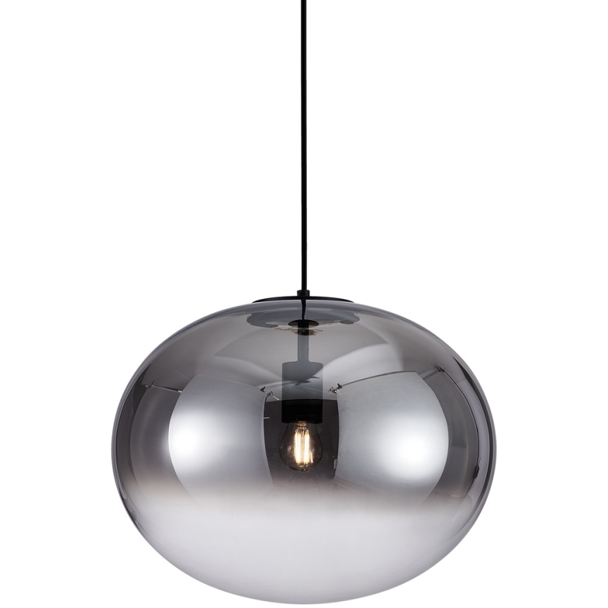 Luster na sajli CAMPANIA 1xE27/60W/230V crno