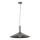 Luster na sajli CAPRI 1xE27/15W/230V pr. 50 cm antracit/sivo