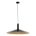 Luster na sajli CAPRI 1xE27/15W/230V pr. 70 cm crno/zlatna
