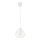 Luster na sajli CEED 1xE27/60W/230V bela