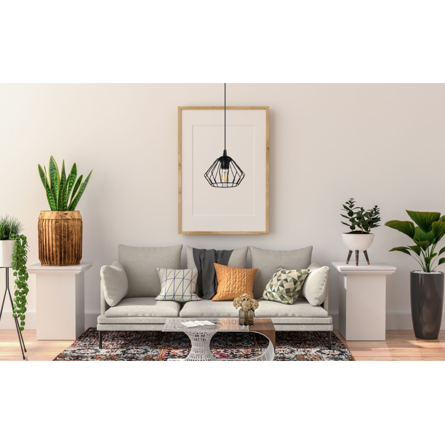 Luster na sajli CEED 1xE27/60W/230V crno
