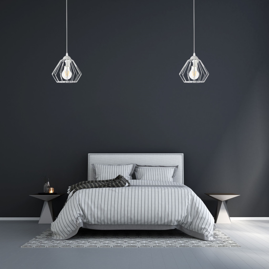 Luster na sajli CEED 1xE27/60W/230V sivo