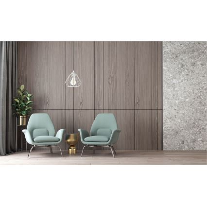 Luster na sajli CEED 1xE27/60W/230V sivo