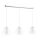 Luster na sajli CEED 3xE27/60W/230V bela