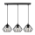 Luster na sajli CEED 3xE27/60W/230V crno