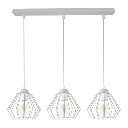 Luster na sajli CEED 3xE27/60W/230V sivo