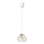 Luster na sajli CEED GOLD 1xE27/60W/230V pr. 17,5 cm bela/zlatna