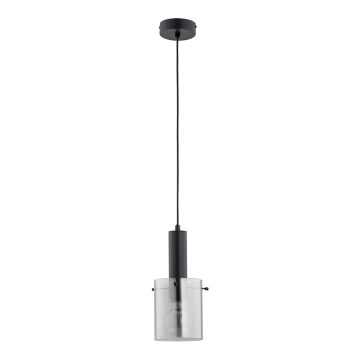 Luster na sajli CELIA 1xE27/60W/230V crno