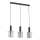 Luster na sajli CELIA 3xE27/60W/230V crno
