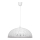Luster na sajli CIRCLE 1xE27/15W/230V bela