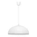 Luster na sajli CIRCLE 1xE27/15W/230V bela
