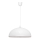 Luster na sajli CIRCLE 1xE27/15W/230V bela