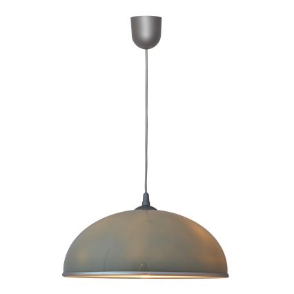 Luster na sajli CIRCLE 1xE27/15W/230V sivo