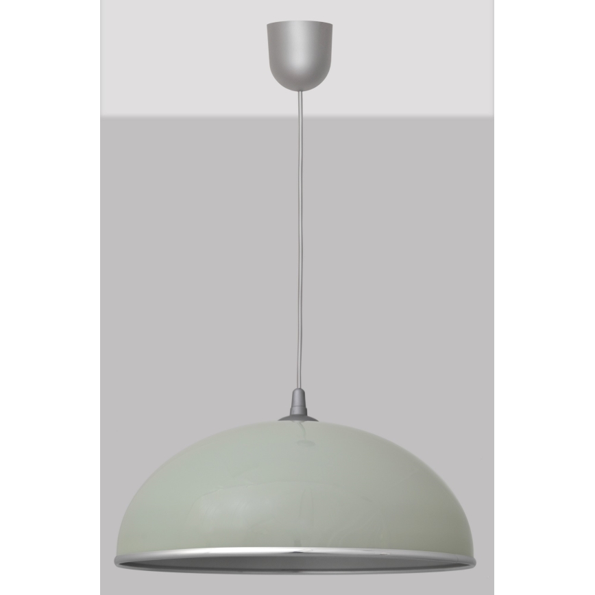 Luster na sajli CIRCLE 1xE27/15W/230V sivo