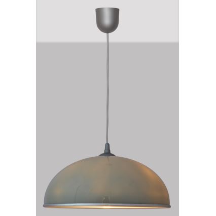 Luster na sajli CIRCLE 1xE27/15W/230V sivo