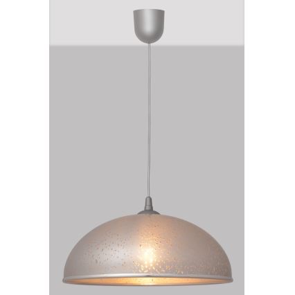 Luster na sajli CIRCLE 1xE27/15W/230V sivo