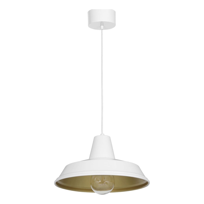 Luster na sajli CLASS 1xE27/15W/230V bela