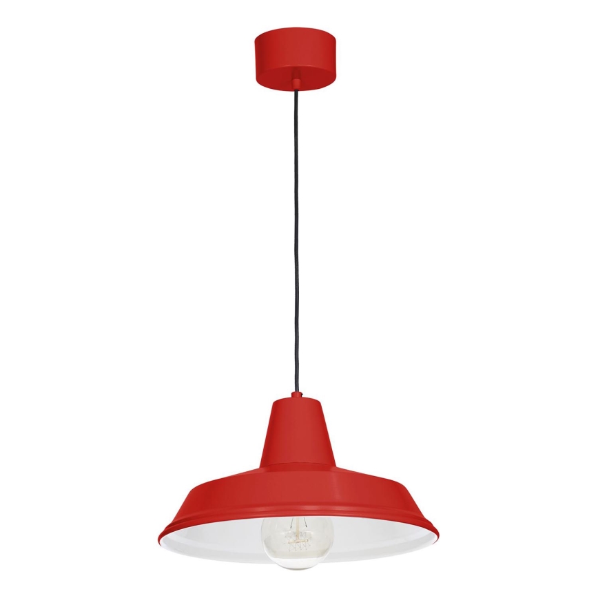Luster na sajli CLASS 1xE27/15W/230V crveno