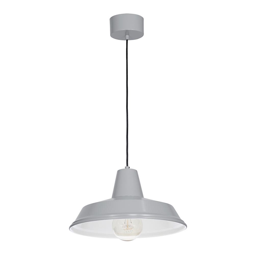 Luster na sajli CLASS 1xE27/15W/230V sivo