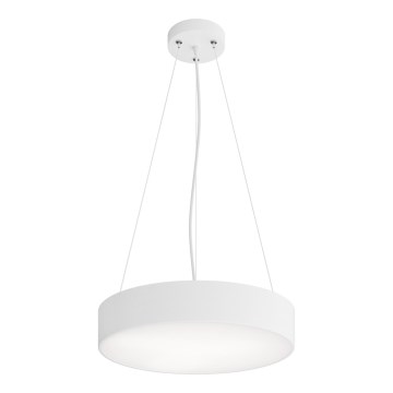Luster na sajli CLEO 3xE27/24W/230V pr. 40 cm bela