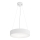 Luster na sajli CLEO 3xE27/24W/230V pr. 40 cm bela