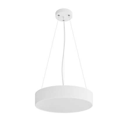 Luster na sajli CLEO 3xE27/24W/230V pr. 40 cm bela