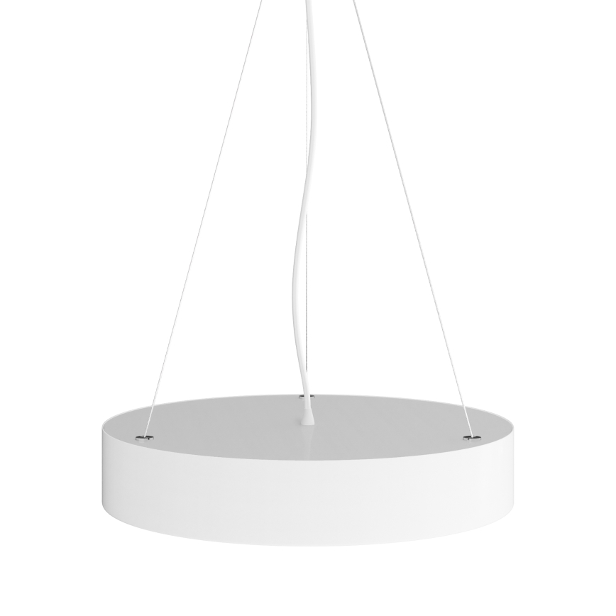 Luster na sajli CLEO 3xE27/24W/230V pr. 40 cm bela