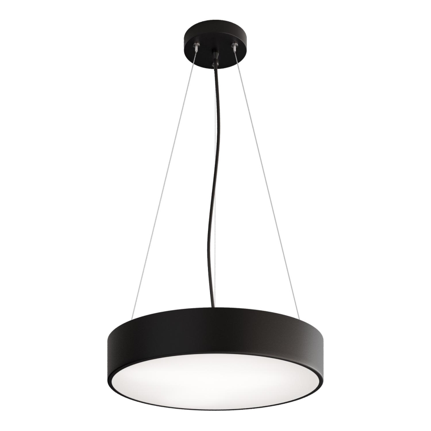 Luster na sajli CLEO 3xE27/24W/230V pr. 40 cm crno