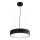 Luster na sajli CLEO 3xE27/24W/230V pr. 40 cm crno