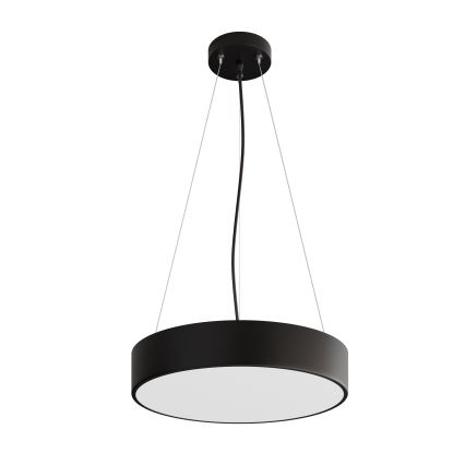 Luster na sajli CLEO 3xE27/24W/230V pr. 40 cm crno