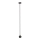 Luster na sajli COLM 1xGU10/30W/230V crno