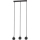 Luster na sajli COLM 3xGU10/30W/230V crno