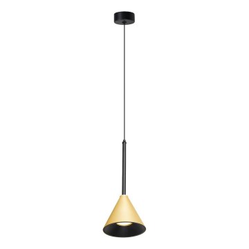 Luster na sajli CONE 1xGU10/10W/230V zlatna/crno