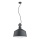 Luster na sajli CORA 1xE27/15W/230V sivo