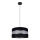 Luster na sajli CORAL 1xE27/60W/230V crno