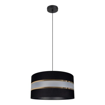 Luster na sajli CORAL 1xE27/60W/230V crno