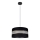 Luster na sajli CORAL 1xE27/60W/230V crno