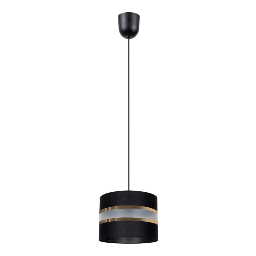 Luster na sajli CORAL 1xE27/60W/230V crno