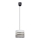 Luster na sajli CORAL 1xE27/60W/230V pr. 20 cm bela/sivo