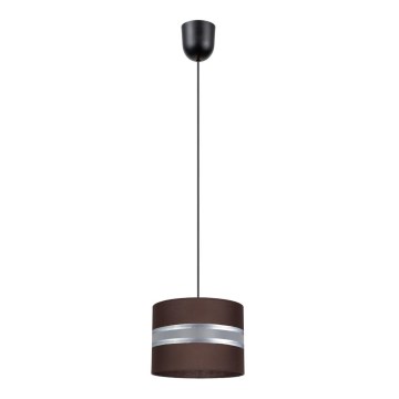 Luster na sajli CORAL 1xE27/60W/230V pr. 20 cm braon